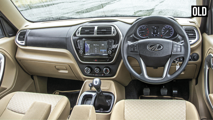Mahindra Bolero Neo interior old